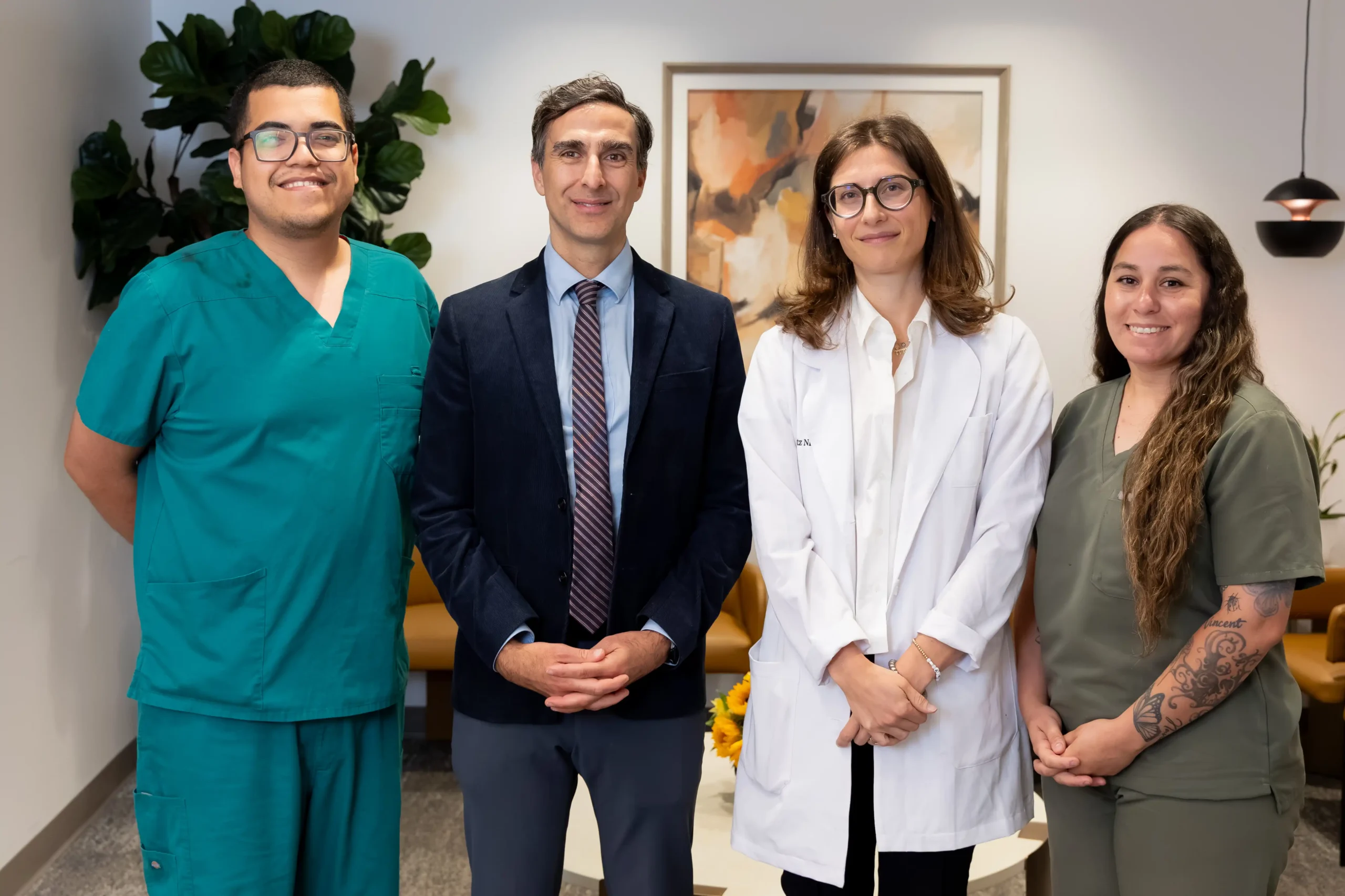 Dr. Lashkari and team.