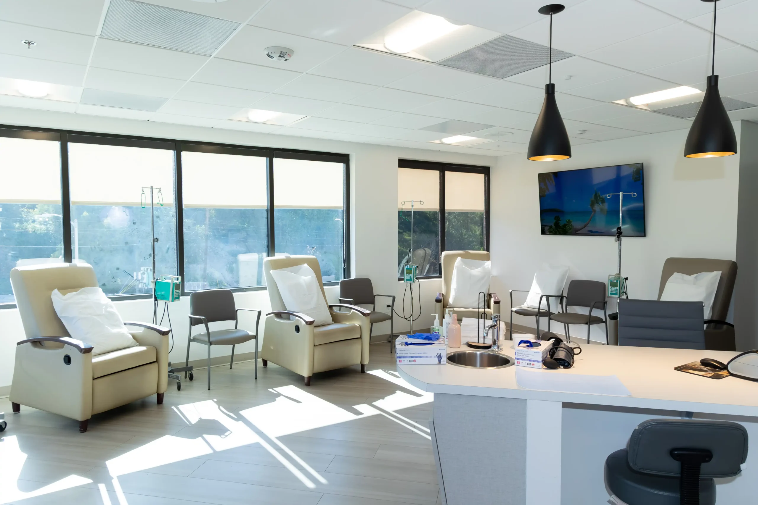 Infusion center.