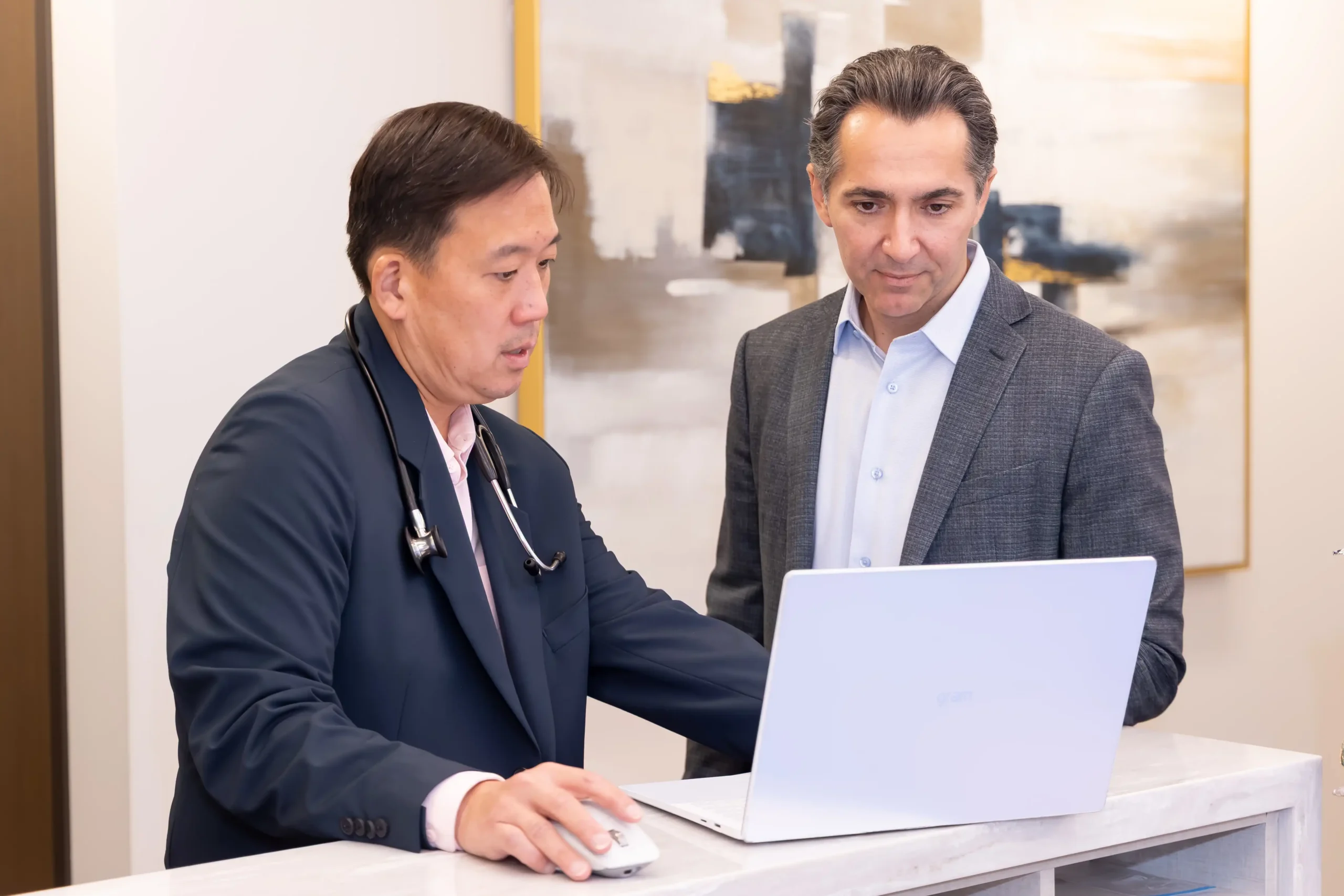 Dr. Ho and Dr. Shaye.